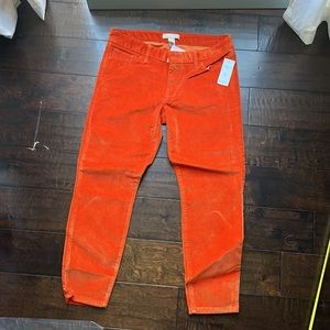 Banana Republic crop corduroy pants